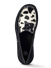 Ariat 10042529 Womens Cruiser Black Suede And Black & White Hair On view from above. If you need any assistance with this item or the purchase of this item please call us at five six one seven four eight eight eight zero one Monday through Saturday 10:00a.m EST to 8:00 p.m EST