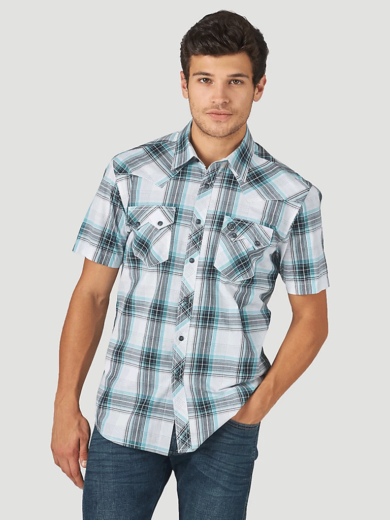 Wrangler retro 2025 short sleeve shirts