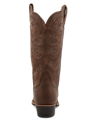 Twisted X WWT0037 Womens R Toe Western Boot Brown back view. If you need any assistance with this item or the purchase of this item please call us at five six one seven four eight eight eight zero one Monday through Saturday 10:00a.m EST to 8:00 p.m EST