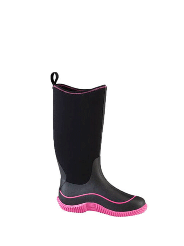Pink and sales black muck boots