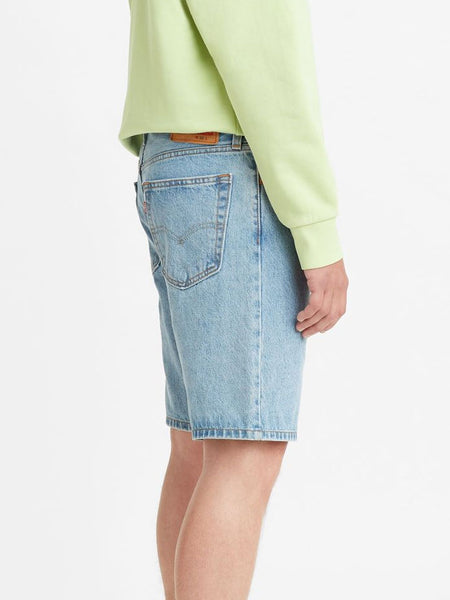 Levi's 398640042 Mens 405 Standard Short Light Run side view. If you need any assistance with this item or the purchase of this item please call us at five six one seven four eight eight eight zero one Monday through Saturday 10:00a.m EST to 8:00 p.m EST