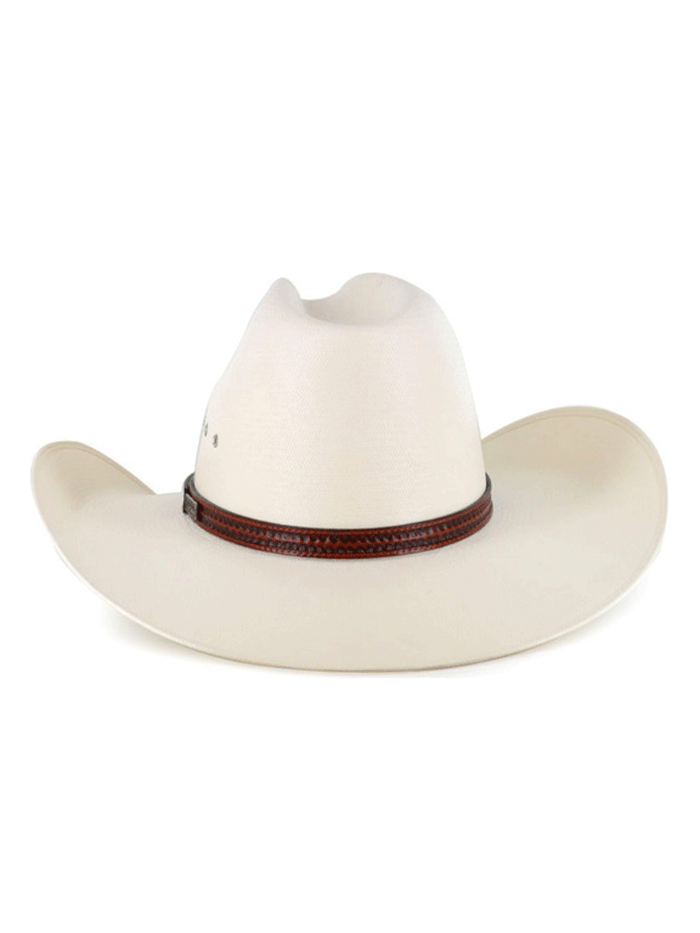 Browning top straw cap