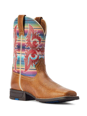 Ariat 10042595 Kids Lonestar Western Boot Ridge Tan inner side view. If you need any assistance with this item or the purchase of this item please call us at five six one seven four eight eight eight zero one Monday through Saturday 10:00a.m EST to 8:00 p.m EST