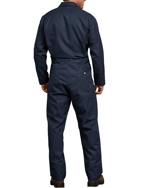 Dickies 48611DN Mens Blended Long Sleeve Coveralls Dark Navy If you need any assistance with this item or the purchase of this item please call us at five six one seven four eight eight eight zero one Monday through Saturday 10:00a.m EST to 8:00 p.m EST