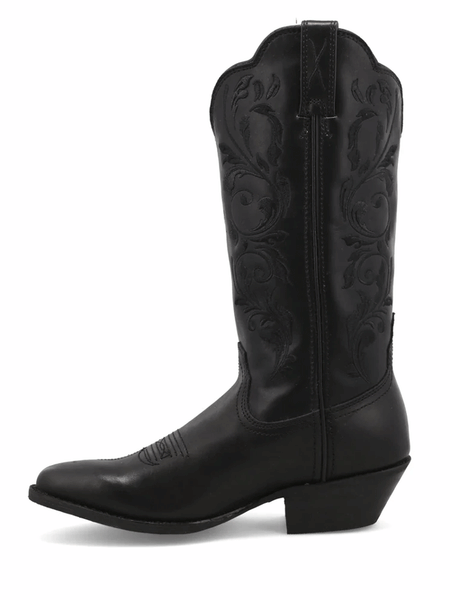 Twisted X WWT0038 Womens R Toe Western Boot Black inner side view. If you need any assistance with this item or the purchase of this item please call us at five six one seven four eight eight eight zero one Monday through Saturday 10:00a.m EST to 8:00 p.m EST