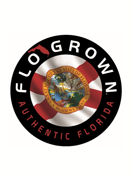 FloGrown FGS-43M Circle Flag Decal front view