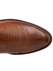 Lucchese N1596.R4 Mens Classics Ranch Hand Leather Boots Tan Burnished toe view. If you need any assistance with this item or the purchase of this item please call us at five six one seven four eight eight eight zero one Monday through Saturday 10:00a.m EST to 8:00 p.m EST