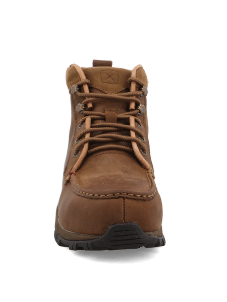 Twisted X WHKA001 Womens Work Hiker Boot Tan full front view. If you need any assistance with this item or the purchase of this item please call us at five six one seven four eight eight eight zero one Monday through Saturday 10:00a.m EST to 8:00 p.m EST