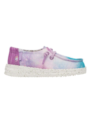 Hey Dude 130126865 Wendy Youth Shoe Unicorn Dreamer side view. If you need any assistance with this item or the purchase of this item please call us at five six one seven four eight eight eight zero one Monday through Saturday 10:00a.m EST to 8:00 p.m EST