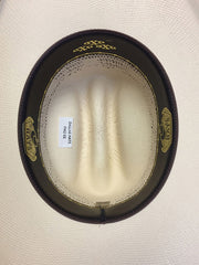 Dallas Hats PHO 01 Cattleman Bangora Straw Hat Natural inside view. If you need any assistance with this item or the purchase of this item please call us at five six one seven four eight eight eight zero one Monday through Saturday 10:00a.m EST to 8:00 p.m EST