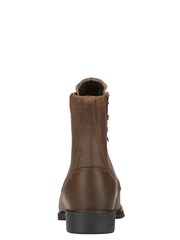 Ariat 10002147 Womens Heritage Lacer II Western Boots Distressed Brown back view. If you need any assistance with this item or the purchase of this item please call us at five six one seven four eight eight eight zero one Monday through Saturday 10:00a.m EST to 8:00 p.m EST