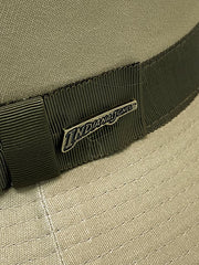 Dorfman Pacific 860BB-KAKI Indiana Jones Cotton Safari Hat Khaki close up