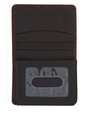 Brighton 89507 Mens Rockefeller Flip Wallet Brown inside view. If you need any assistance with this item or the purchase of this item please call us at five six one seven four eight eight eight zero one Monday through Saturday 10:00a.m EST to 8:00 p.m EST