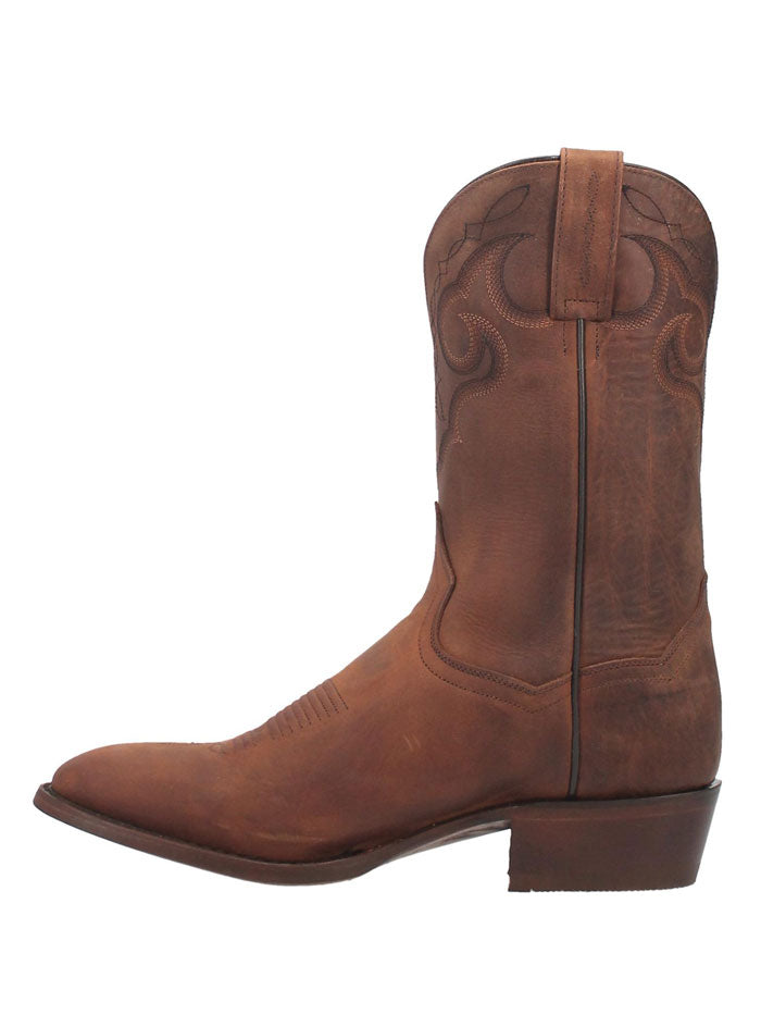 Dan Post DP3230 Mens Simon Tapered Leather Boot Brown side / front view. If you need any assistance with this item or the purchase of this item please call us at five six one seven four eight eight eight zero one Monday through Saturday 10:00a.m EST to 8:00 p.m EST