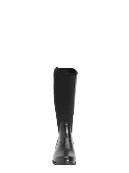 Muck DBYT-000 Womens Derby Tall Boot Black front view