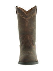 Ariat 10000797 Womens Heritage Roper Boot Distressed Brown  If you need any assistance with this item or the purchase of this item please call us at five six one seven four eight eight eight zero one Monday through Satuday 10:00 a.m. EST to 8:00 p.m. EST