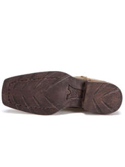 Ariat 10002317 Mens Rambler Boot Earth Brown Bomber sole view  If you need any assistance with this item or the purchase of this item please call us at five six one seven four eight eight eight zero one Monday through Satuday 10:00 a.m. EST to 8:00 p.m. EST