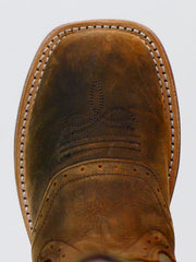 Old West BSC1915 BSY1915 Kids Square Toe Western Boot Olive Green toe. If you need any assistance with this item or the purchase of this item please call us at five six one seven four eight eight eight zero one Monday through Saturday 10:00a.m EST to 8:00 p.m EST