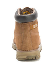 Caterpillar P717819 Mens Founder Western Boot Bronze back view. If you need any assistance with this item or the purchase of this item please call us at five six one seven four eight eight eight zero one Monday through Saturday 10:00a.m EST to 8:00 p.m EST