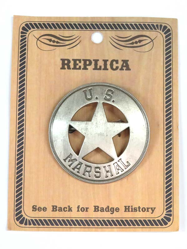 US Marshal Cutout Star Circle Replica Badge BW-20