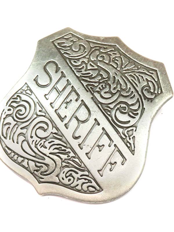 Sheriff Shield Western Replica Badge BW-31