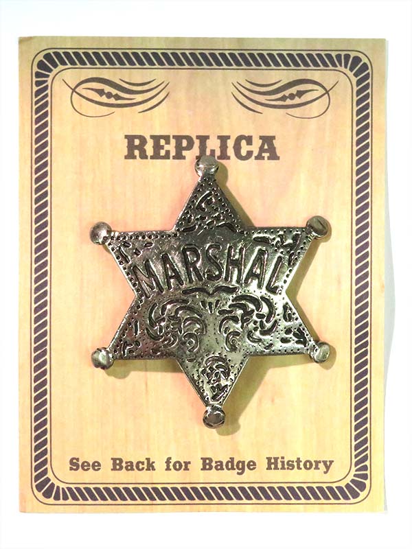 Star Marshal Western Replica Badge BW-45