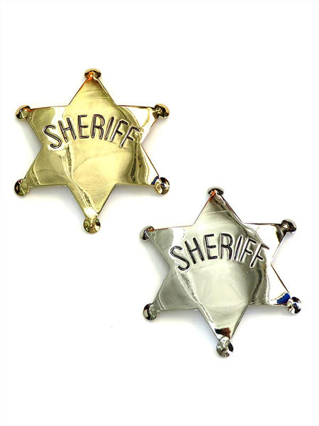 Sheriff Gold/Silver Western Replica Badge P572