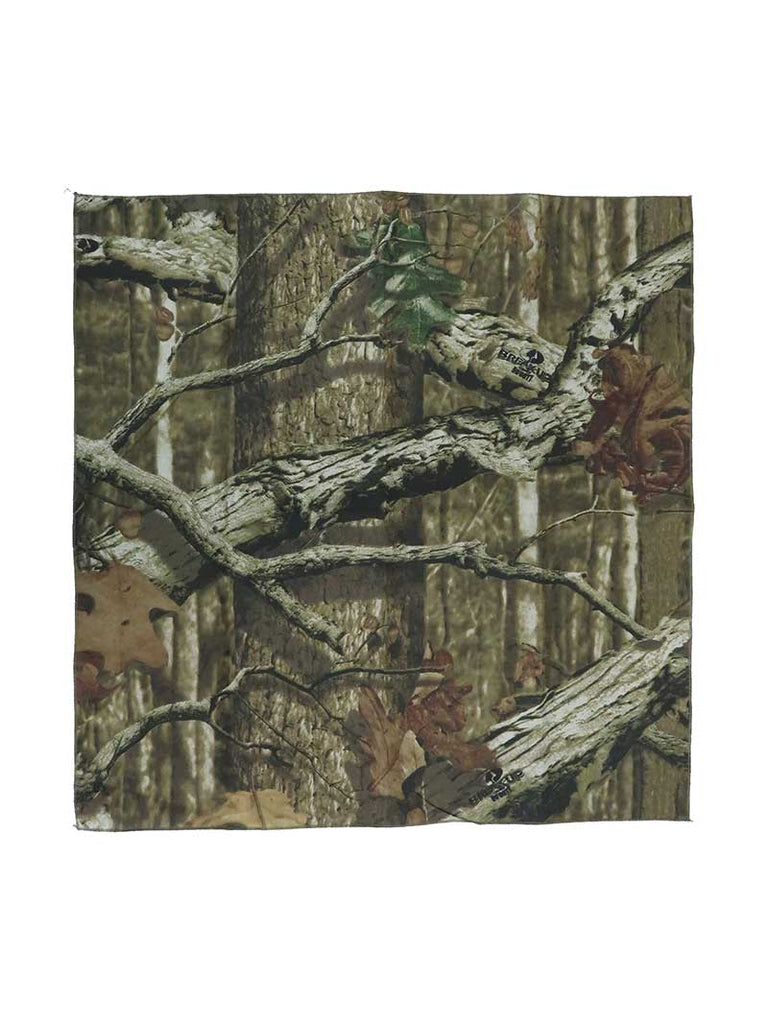 Mossy Oak Camouflage Infinity Bandana 21" view of pattern. If you need any assistance with this item or the purchase of this item please call us at five six one seven four eight eight eight zero one Monday through Saturday 10:00a.m EST to 8:00 p.m EST