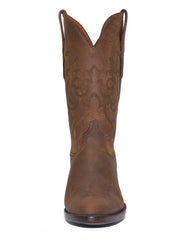 Black Jack TN350-24 Mens Oil Calf Western Boots Tan full front view. If you need any assistance with this item or the purchase of this item please call us at five six one seven four eight eight eight zero one Monday through Saturday 10:00a.m EST to 8:00 p.m EST