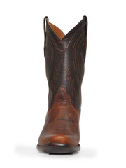 Black Jack TN489-V4 Mens Buffalo Shoulder Western Boots Tan front view. If you need any assistance with this item or the purchase of this item please call us at five six one seven four eight eight eight zero one Monday through Saturday 10:00a.m EST to 8:00 p.m EST