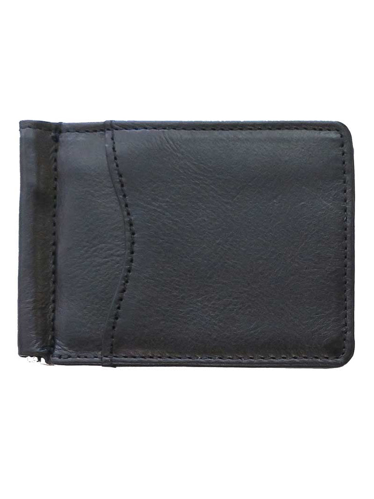 Brighton E70113 E70118 Carnegie Moneyclip Leather Wallets Black Or Brown Front view pair. If you need any assistance with this item or the purchase of this item please call us at five six one seven four eight eight eight zero one Monday through Saturday 10:00a.m EST to 8:00 p.m EST