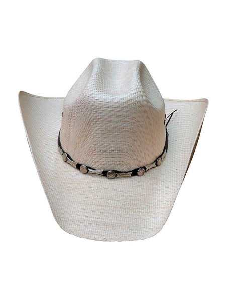 Bullhide BACKWOODS 2692 50x Straw Hat Natural full front view. If you need any assistance with this item or the purchase of this item please call us at five six one seven four eight eight eight zero one Monday through Saturday 10:00a.m EST to 8:00 p.m EST
