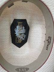 Bullhide Backwoods 50x Straw Hat Natural 2692 inside view. If you need any assistance with this item or the purchase of this item please call us at five six one seven four eight eight eight zero one Monday through Saturday 10:00a.m EST to 8:00 p.m EST