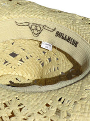 Bullhide All Summer Long 2542 Studs and Beads Cowboy Hat Natural  inside view. If you need any assistance with this item or the purchase of this item please call us at five six one seven four eight eight eight zero one Monday through Saturday 10:00a.m EST to 8:00 p.m EST