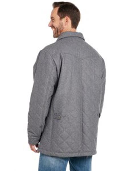 Cripple Creek CR42066 Mens Quilted Light Weight Wool Melton Coat Grey. If you need any assistance with this item or the purchase of this item please call us at five six one seven four eight eight eight zero one Monday through Saturday 10:00a.m EST to 8:00 p.m EST
