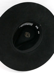 Charlie 1 Horse CWHIWA-403607 Highway Felt Hat Black inside view. If you need any assistance with this item or the purchase of this item please call us at five six one seven four eight eight eight zero one Monday through Saturday 10:00a.m EST to 8:00 p.m EST