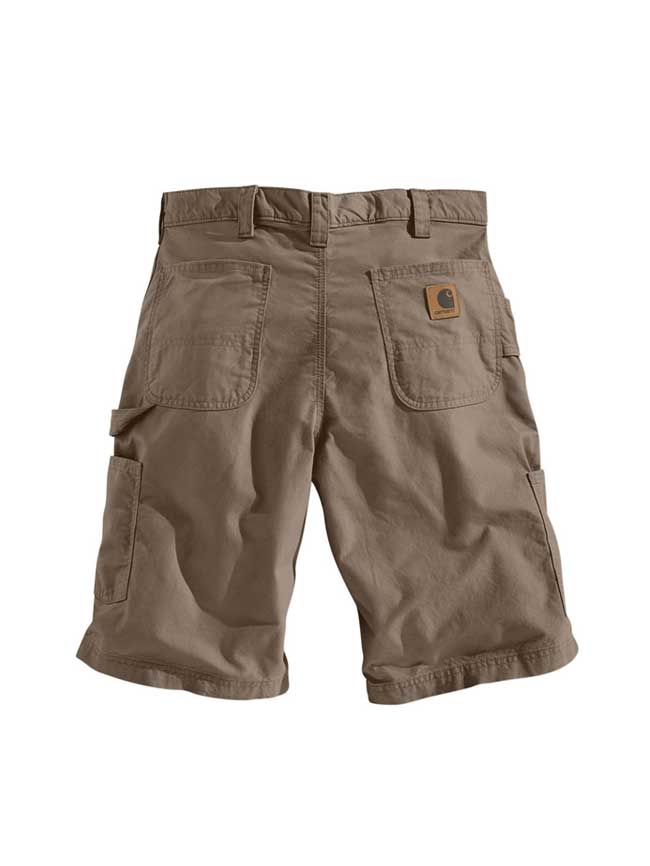 Carhartt Canvas Work Shorts B147LBR Carhartt Knee length shorts with belt loops and pockets. - J.C. Western® Wear -  If you need any assistance with this item or the purchase of this item please call us at five six one seven four eight eight eight zero one Monday through Satuday 10:00 a.m. EST to 8:00 p.m. EST