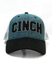 Cinch MCC0502011 Mens Multi Colored Trucker Cap Front 3D Logo full front view. If you need any assistance with this item or the purchase of this item please call us at five six one seven four eight eight eight zero one Monday through Saturday 10:00a.m EST to 8:00 p.m EST