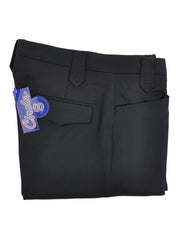 Circle S CP6729 Mens Solid Dress Ranch Pants Black close up. If you need any assistance with this item or the purchase of this item please call us at five six one seven four eight eight eight zero one Monday through Saturday 10:00a.m EST to 8:00 p.m EST