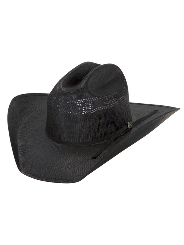 Justin JS1056CTTR-BK Mens Cutter Straw Hat Black  - J.C. Western® Wear 1056CTTR