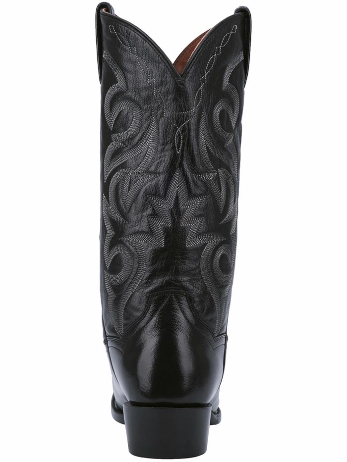 Dan Post DP2110J Mens Milwaukee Western Boot Black Side and front view. If you need any assistance with this item or the purchase of this item please call us at five six one seven four eight eight eight zero one Monday through Saturday 10:00a.m EST to 8:00 p.m EST