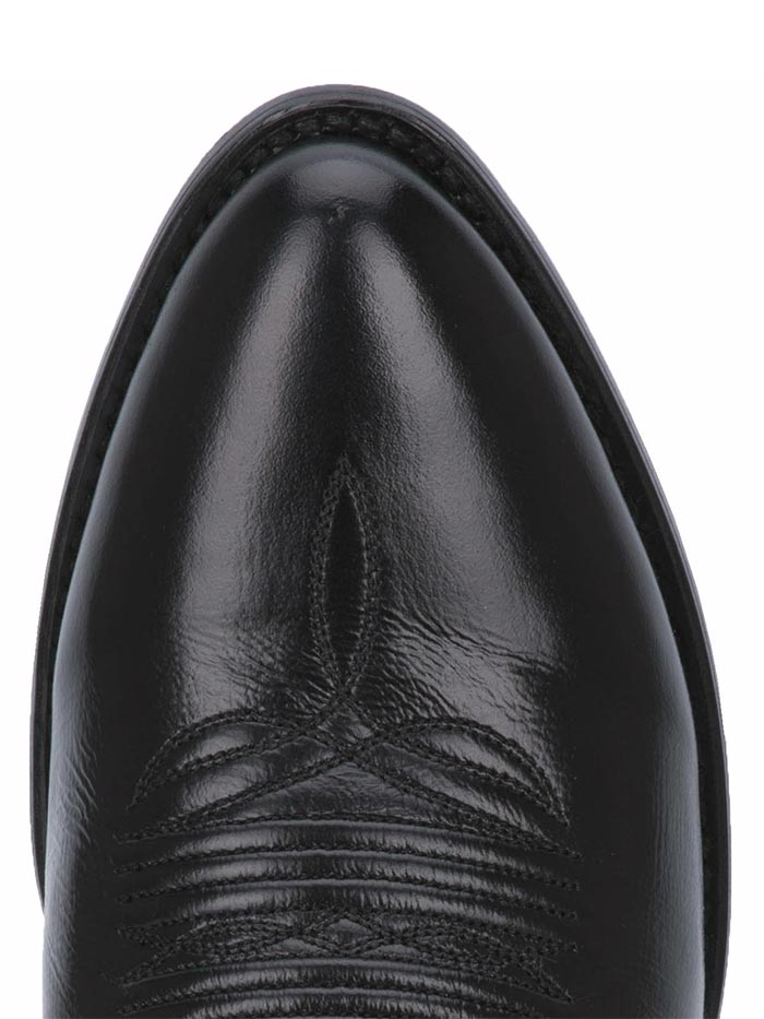 Dan Post DP2110R Mens Milwaukee Western Boot Black Side and Front view. If you need any assistance with this item or the purchase of this item please call us at five six one seven four eight eight eight zero one Monday through Saturday 10:00a.m EST to 8:00 p.m EST