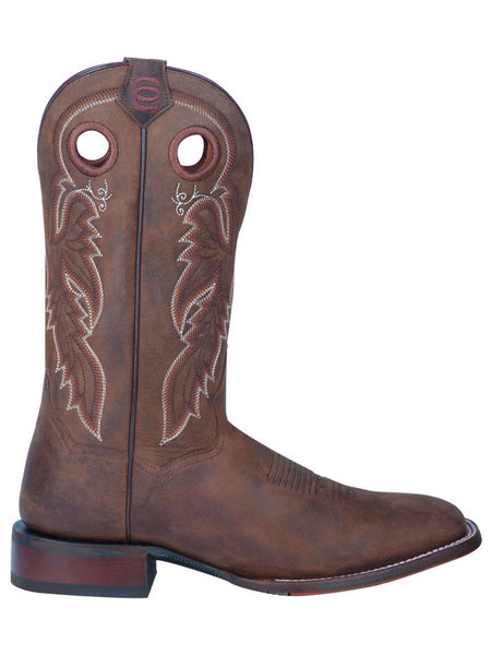 Dan Post DP4562 Mens Abram Square Toe Western Boots Tan side view. If you need any assistance with this item or the purchase of this item please call us at five six one seven four eight eight eight zero one Monday through Saturday 10:00a.m EST to 8:00 p.m EST