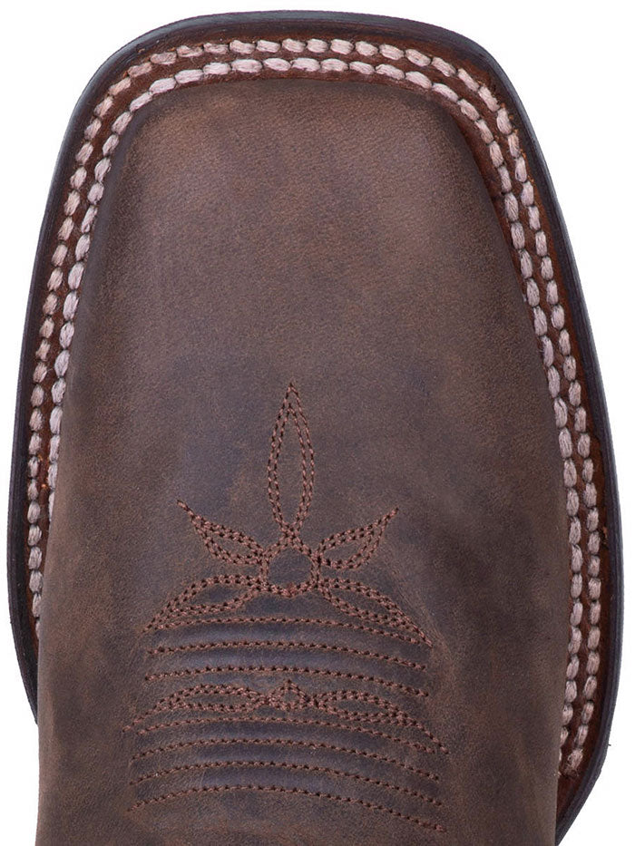 Dan Post DP4572 Womens ALEXY Square Toe Western Boots Tan side front view. If you need any assistance with this item or the purchase of this item please call us at five six one seven four eight eight eight zero one Monday through Saturday 10:00a.m EST to 8:00 p.m EST