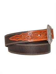 Dan Post Mens Dark Brown Leather Belt 9105500 Dan Post - J.C. Western® Wear