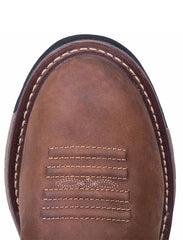 Dan Post DP69502 Mens Journeyman Waterproof Western Work Boot Saddle Toe vie from above. If you need any assistance with this item or the purchase of this item please call us at five six one seven four eight eight eight zero one Monday through Saturday 10:00a.m EST to 8:00 p.m EST