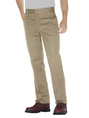 Dickies 874KH Mens Original Traditional Work Pants Khaki front view. If you need any assistance with this item or the purchase of this item please call us at five six one seven four eight eight eight zero one Monday through Saturday 10:00a.m EST to 8:00 p.m EST