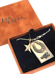 Elk Creek by VoGT Lucky You Western Charm Necklace V16-161