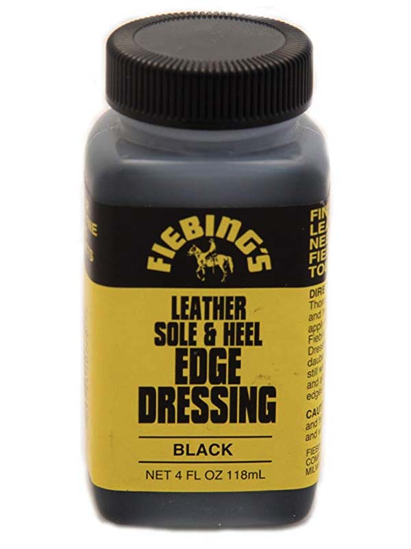 Fiebing's Leather Sole & Heel Edge Dressing 4oz J.C. Western Wear Fiebing's Leather Sole & Heel Edge Dressing 4oz J.C. Western Wear
