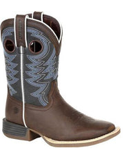 Durango DBT0218C Kids Lil Rebel Pro Western Boots Denim Blue FRONT SIDE